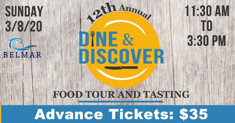 Belmar’s 12th Annual Dine and Discover