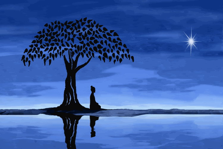 Buddha Meditation Tree