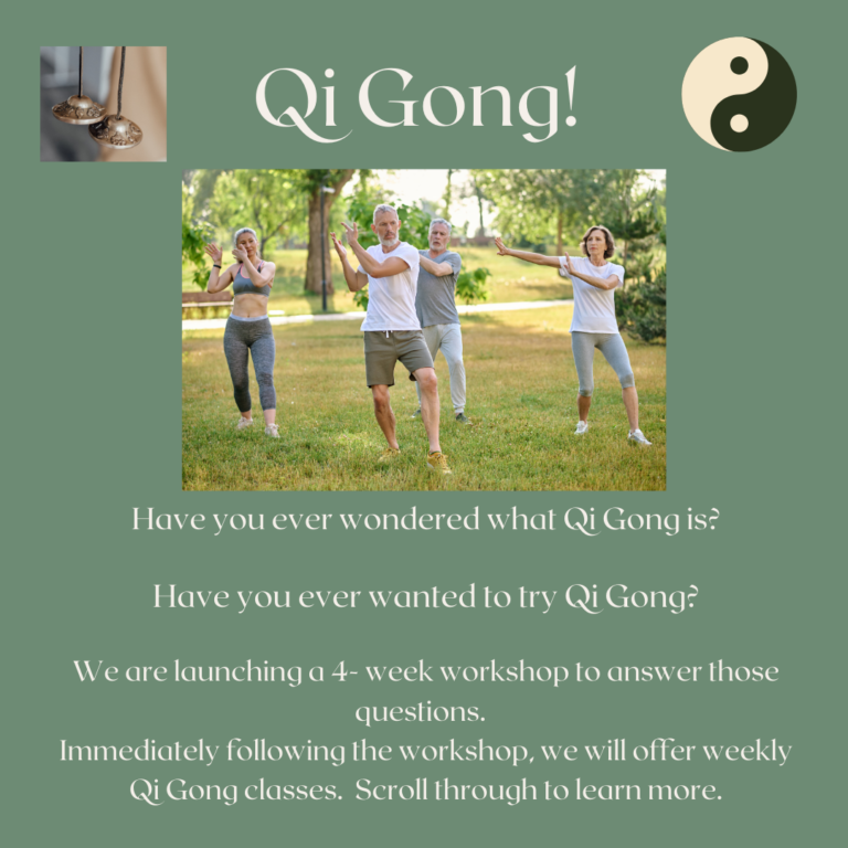 The 5 Element of Qi Gong Workshop – A 4-part Series